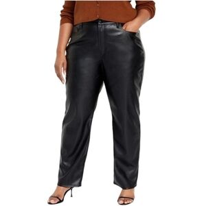 NWT Old Navy Women's Faux Leather Pants - Plus Size 22